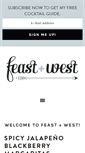 Mobile Screenshot of feastandwest.com